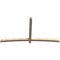Ekena Millwork Bellingham Smooth Timber Gable Bracket, Douglas Fir, 96"W x 52"H x 3 1/2"D x 3 1/2"F, 13/12 Pitch GBW096X52X0404BEL00SDF - alternate 2
